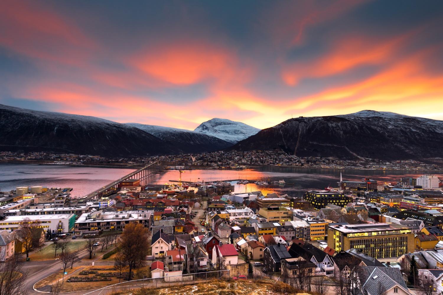 Leilighet Med Fantastisk Utsikt. Tromsø Exterior foto
